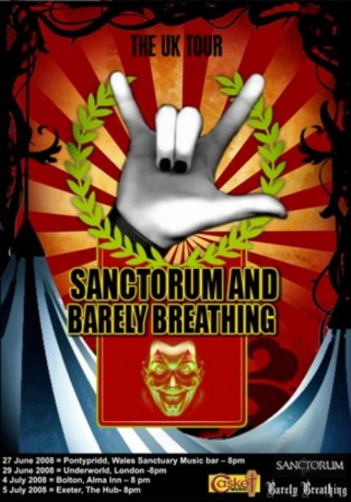SANCTORUM + BARELY BREATHING UK TOUR 